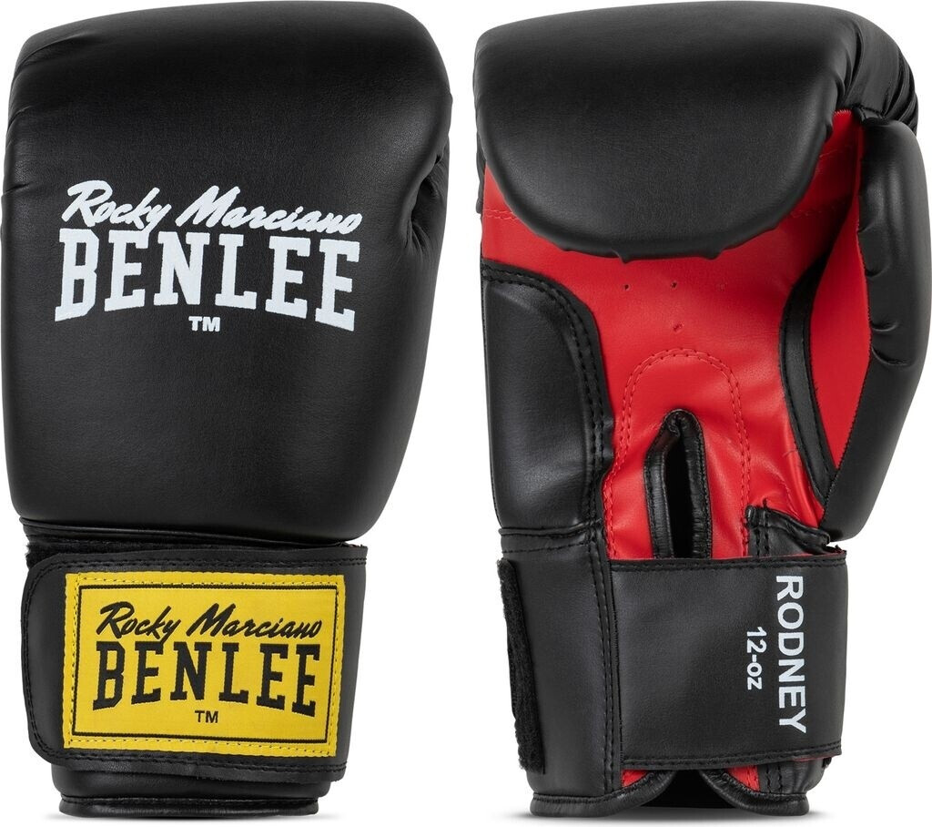 BenLee Rodney Artificial Leather Boxing Gloves black 16 Oz