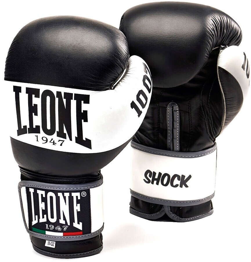 Leone Sport Shock Combat Gloves black 12 Oz