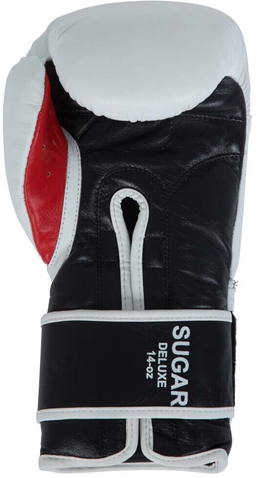 BenLee Sugar Deluxe Leather Boxing Gloves white 14 Oz