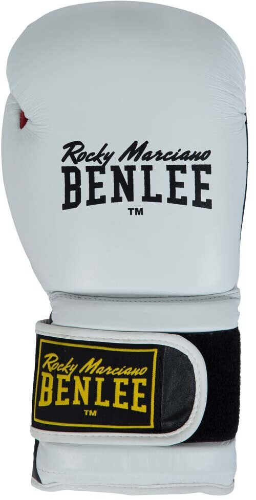 BenLee Sugar Deluxe Leather Boxing Gloves white 16 Oz