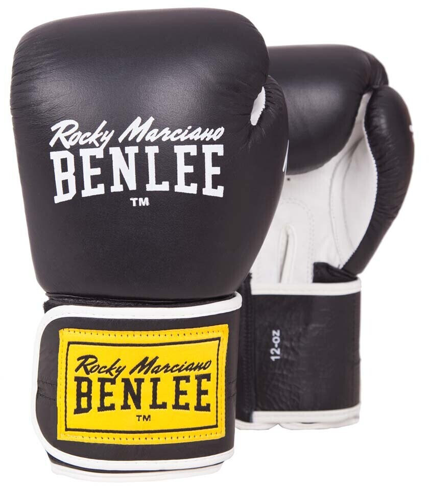 BenLee Tough Leather Boxing Gloves black 12 Oz