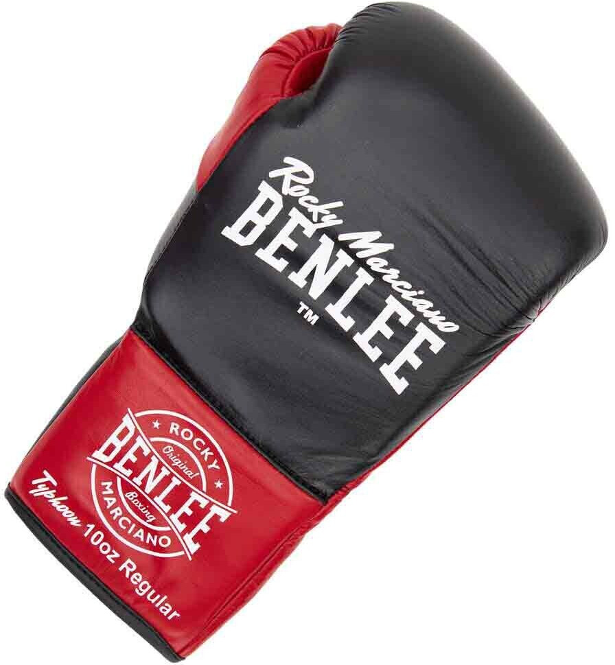 BenLee Typhoon Leather Boxing Gloves black 10 Oz L