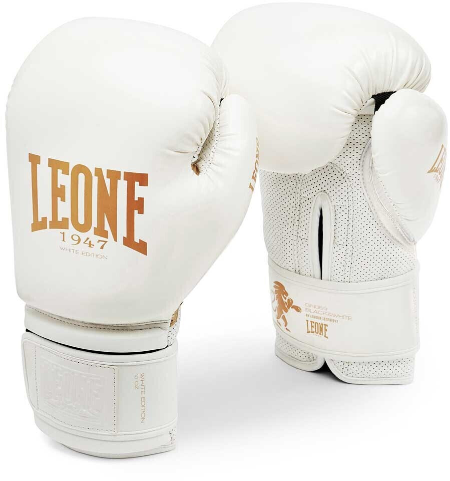 Leone Sport White Edition Combat Gloves white 10 Oz