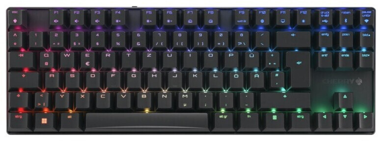CHERRY MX 8.2 TKL sans fil RGB noir (MX Red) (DE)