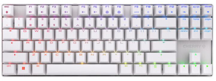 CHERRY MX 8.2 TKL sans fil RGB blanc (MX Red) (DE)