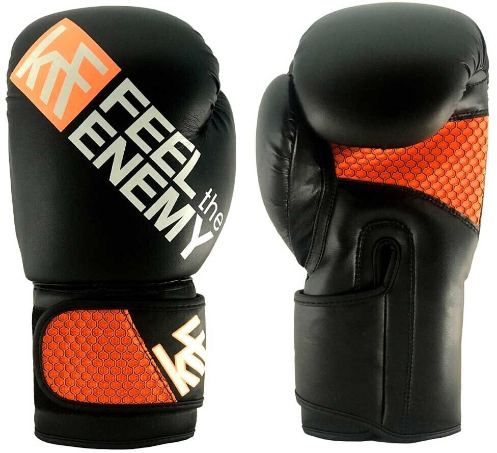 KRF Feel The Enemy 3d Mesh Artificial Leather Boxing Gloves