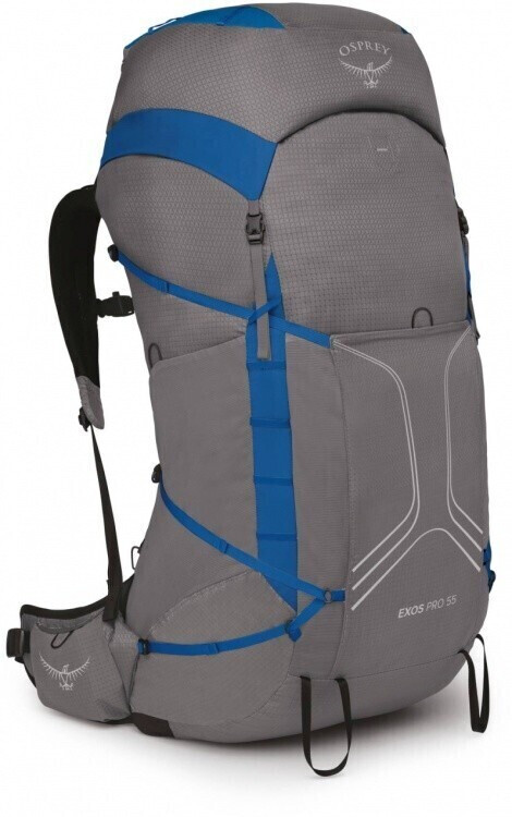 Osprey Exos Pro 55 S/M grey/agam blue