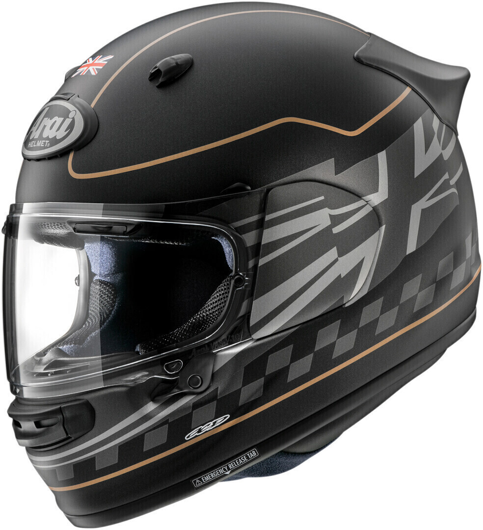 Arai Quantic Dark Citizen noir/gris/or