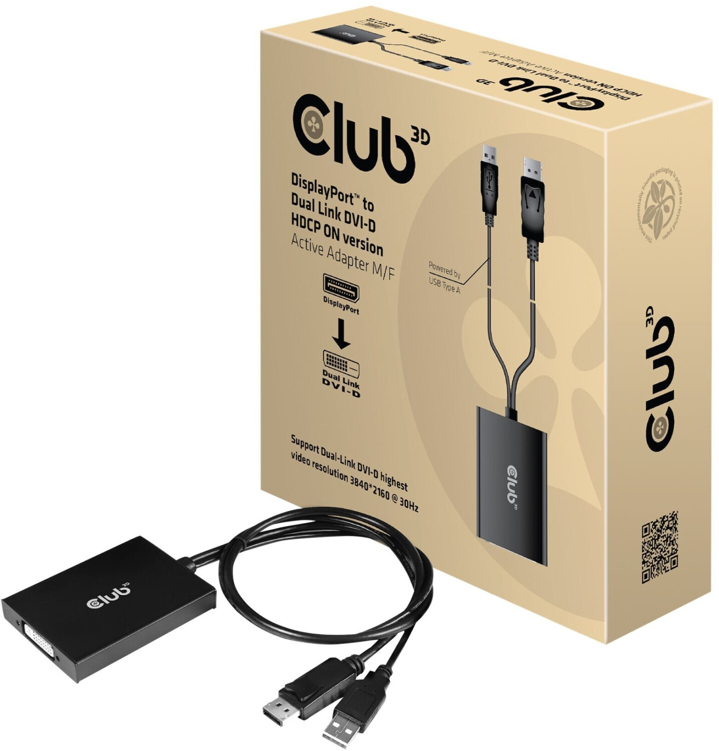Photos - Cable (video, audio, USB) Club3D CAC-1010-A 