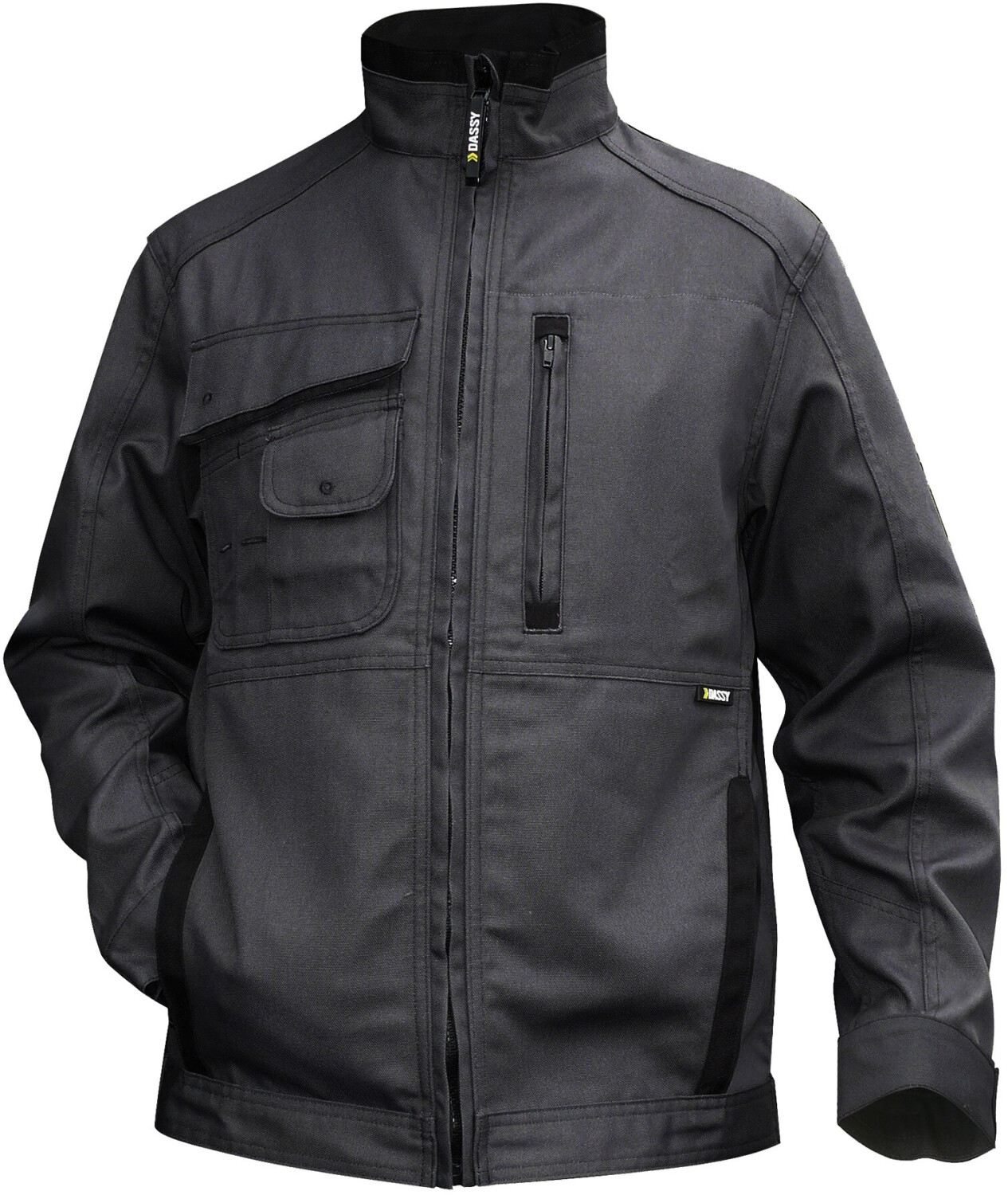 Dassy Canvas Arbeitsjacke Kent PESCO25 Anthrazitgrau/Schwarz