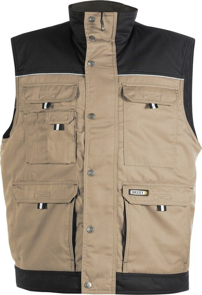 Dassy Weste Hulst PESCO61 Khaki/Schwarz