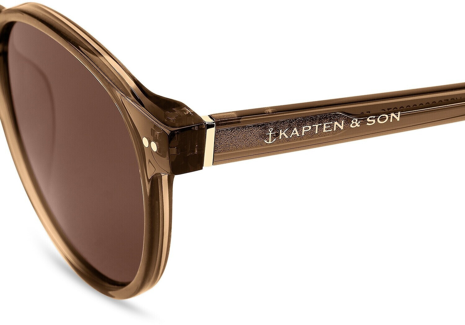 Kapten & Son Marais transparent caramel brown