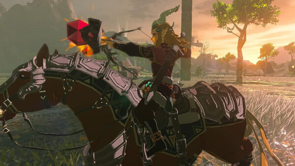 Nintendo Switch (OLED-Modell) neon-blau/neon-rot + The Legend of Zelda: Tears of the Kingdom, Bild 11