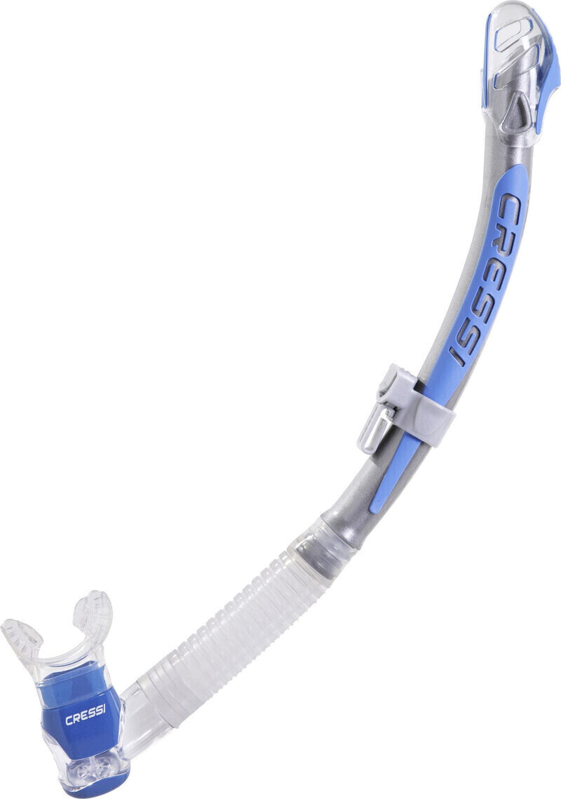 Cressi Corfù Snorkel clear/silver/azure