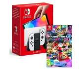 Nintendo Switch (OLED-Modell) weiß + Mario Kart 8: Deluxe