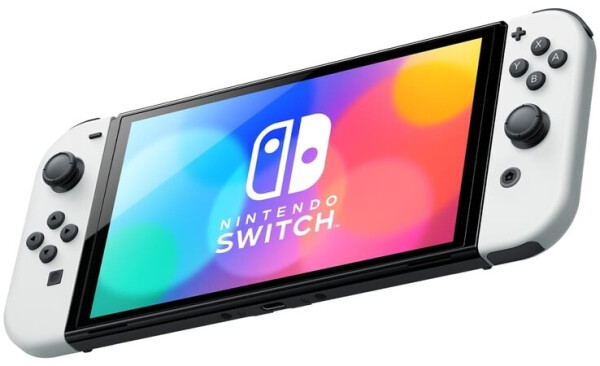 Nintendo Switch (OLED-Modell) weiß + Mario Kart 8: Deluxe, Bild 6