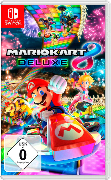Nintendo Switch (OLED-Modell) neon-blau/neon-rot + Mario Kart 8: Deluxe, Bild 3