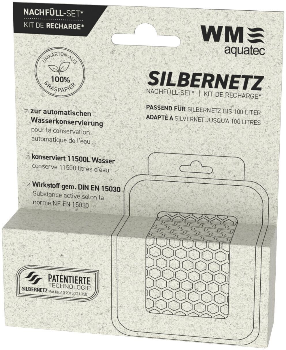 WM aquatec Silbernetz Nachfüll-Set 100 L