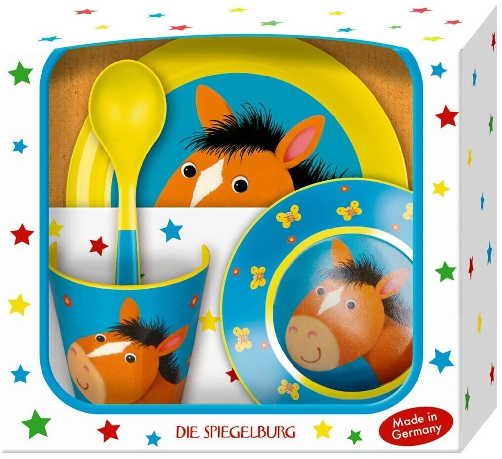Die Spiegelburg Mini-Snackbox „Freche Rasselbande“ – Bär Design, 9,5x6,5x9,5 Cm, 63 G