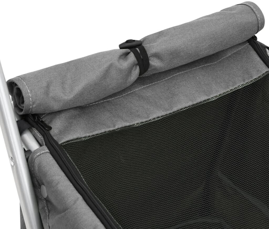 vidaXL Poussette pour chien Grey vidaXL Poussette pour chien Grey