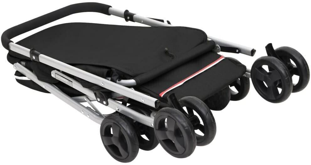 vidaXL Poussette pour chien black vidaXL Poussette pour chien black
