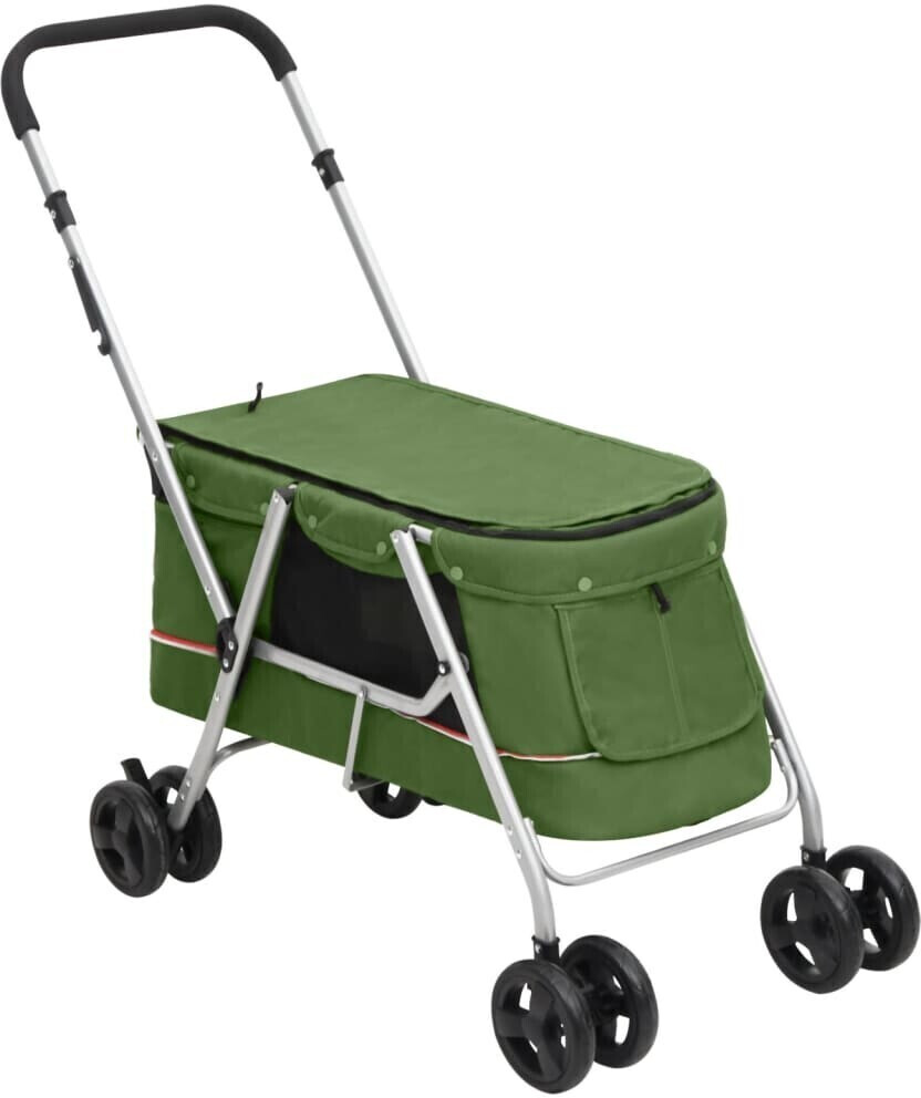vidaXL Poussette pour chien green vidaXL Poussette pour chien green
