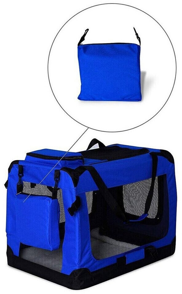 Dibea Caisse de transport pour chien Dog Carrier S blue Dibea Caisse de transport pour chien Dog Carrier S blue