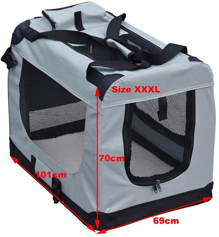 Wiltec Niche de transport XXXL grey Wiltec Niche de transport XXXL grey
