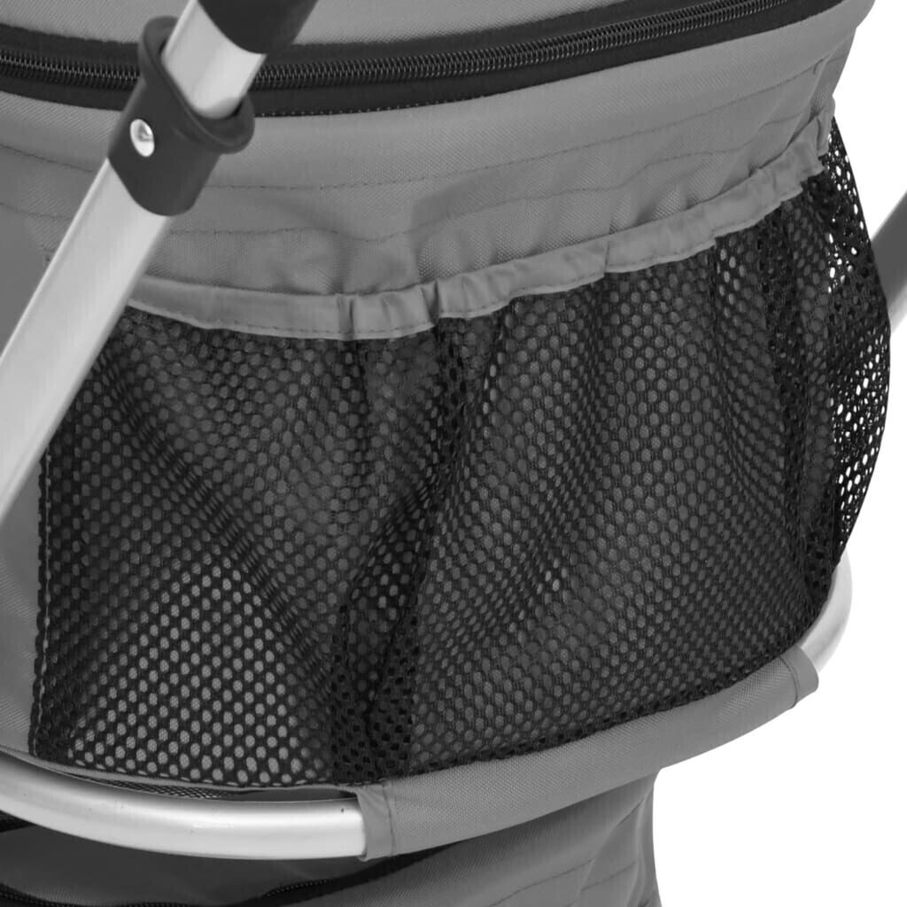 vidaXL Poussette pour chien Grey vidaXL Poussette pour chien Grey
