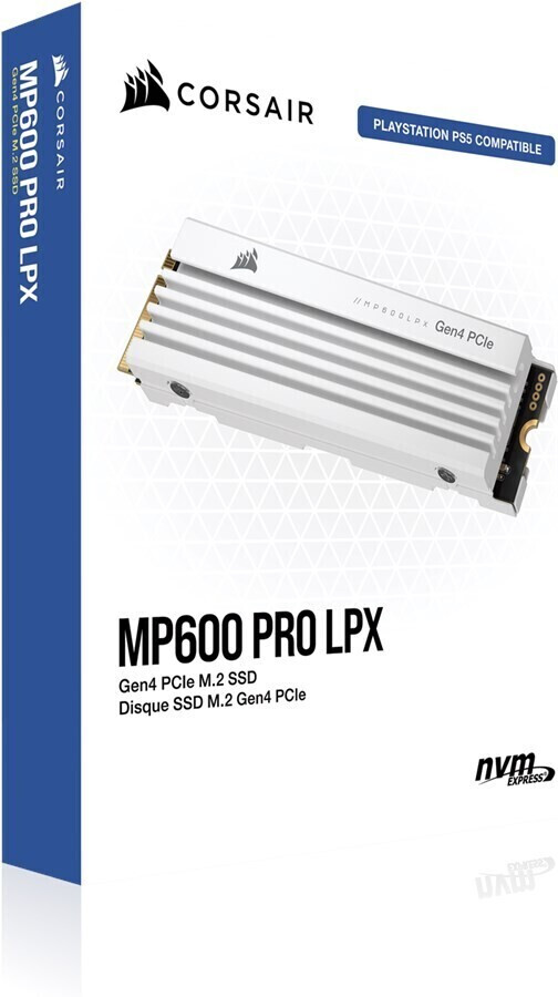 Corsair MP600 Pro LPX 1 To PCIe Gen4 x4 NVMe M.2 SSD optimisé pour