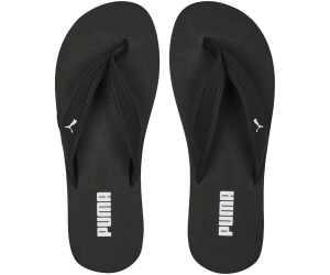 Black puma flip flops clearance