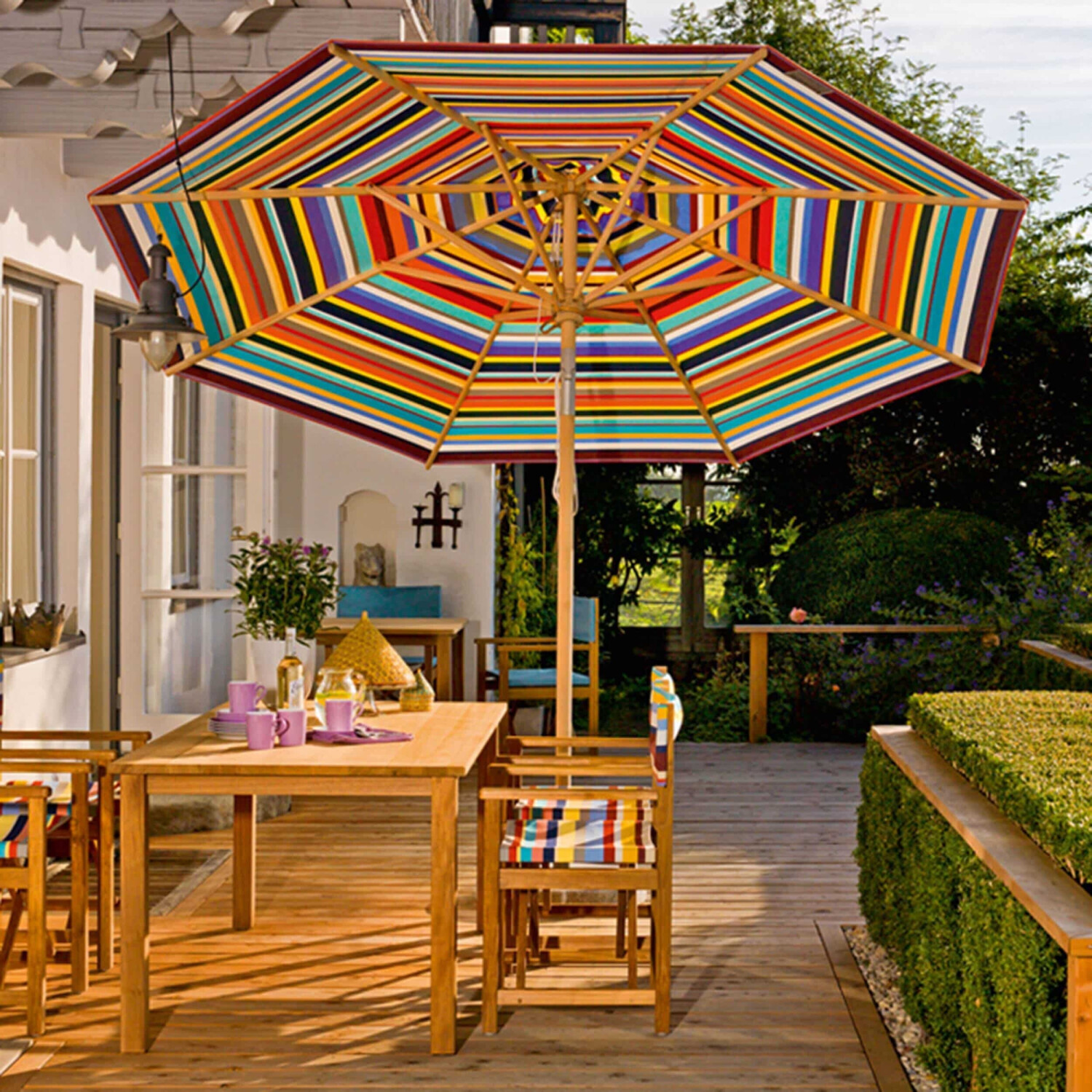 Weishäupl Sonnenschirm mit Knick ø 250 cm multicolor (A078679.001) ab