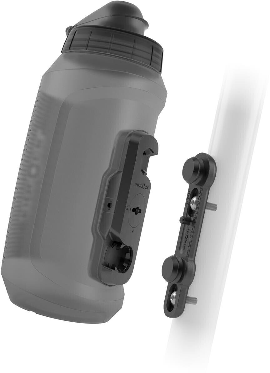 Fidlock Twist Bottle (750ml) Compact + Bike Base smoke