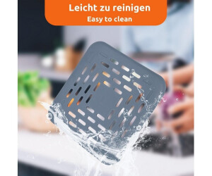 Ancable Quadrat Abflusssieb, Abfluss Abdeckung Abflussschutz für Dusche