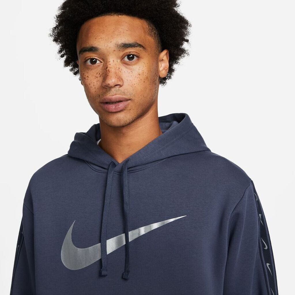 Nike Pullover Fleece Hoodie (DX2028) grey 49,49 Preisvergleich € ab thunder bei cool blue/mtlc 