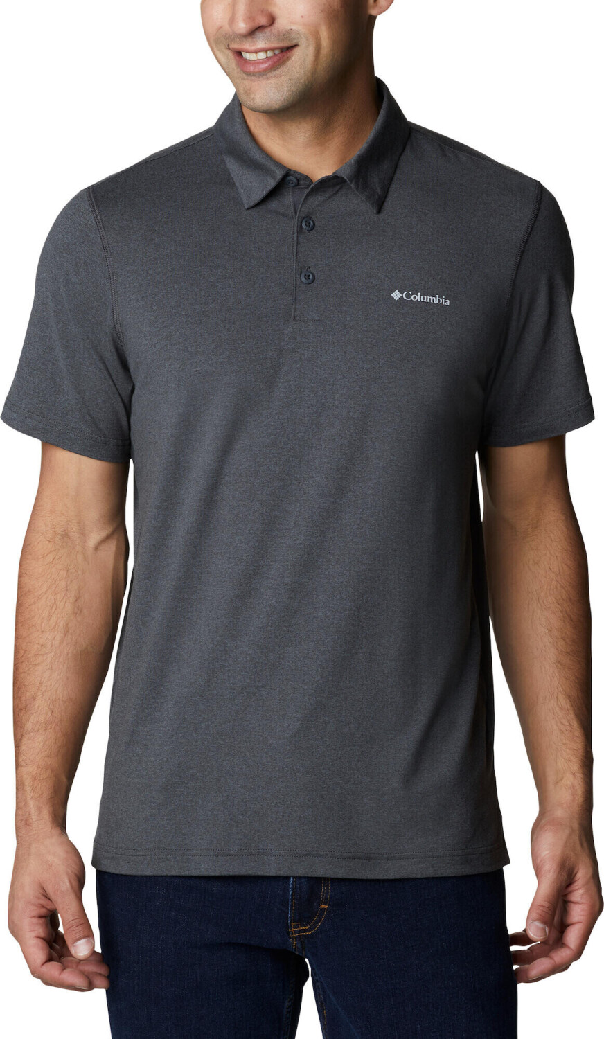 Columbia Men’s Tech Trail™ Polo Shirt (1768701) shark heather