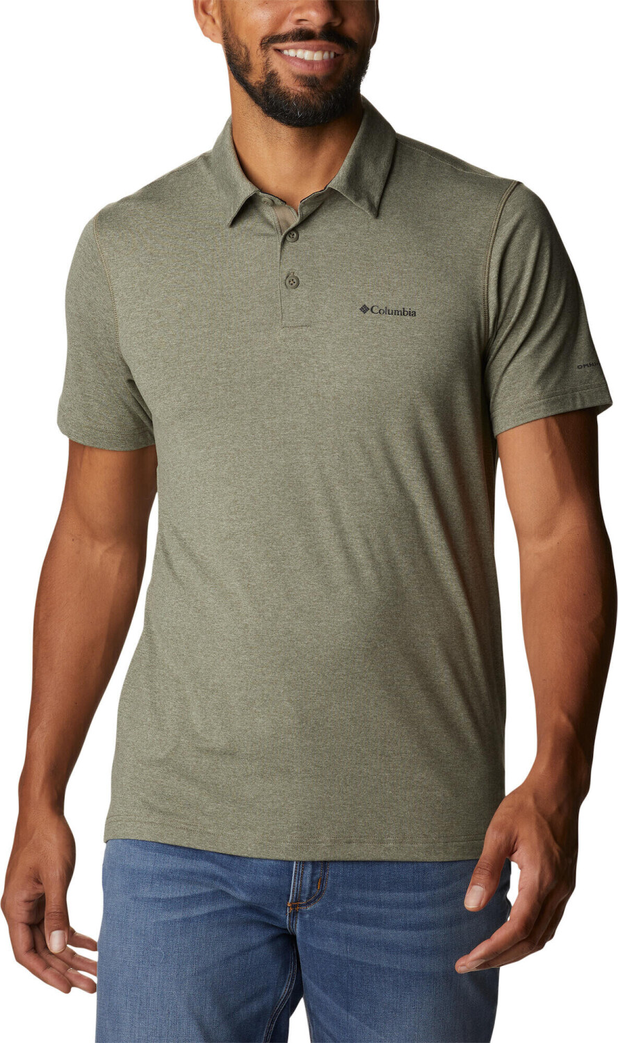Columbia Men’s Tech Trail™ Polo Shirt (1768701) stone green heather