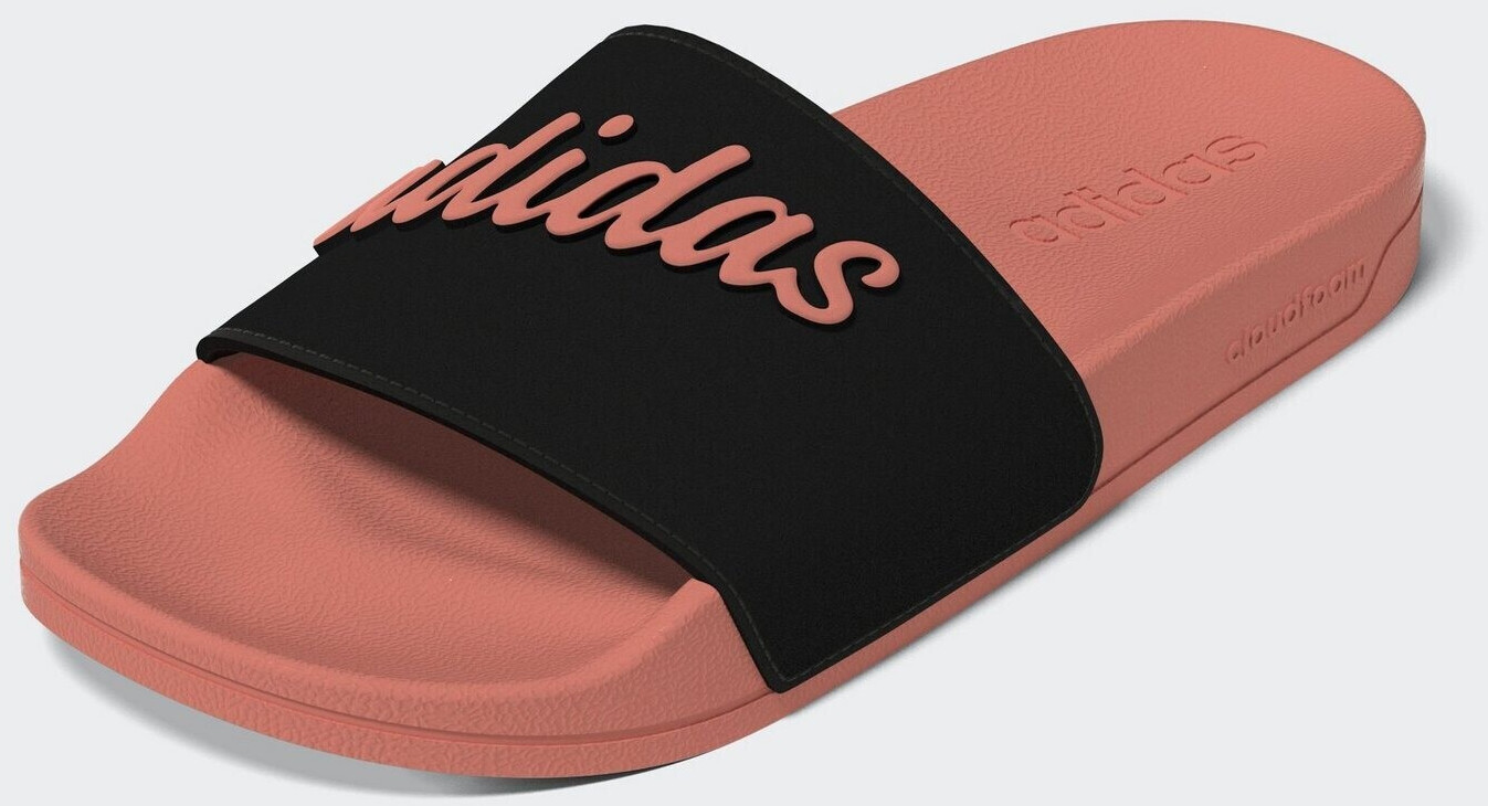 Coral adidas slides discount