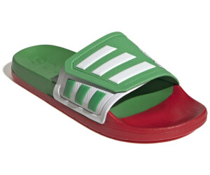 Adidas Adilette TND Slipper vivid green cloud white scarlet ab