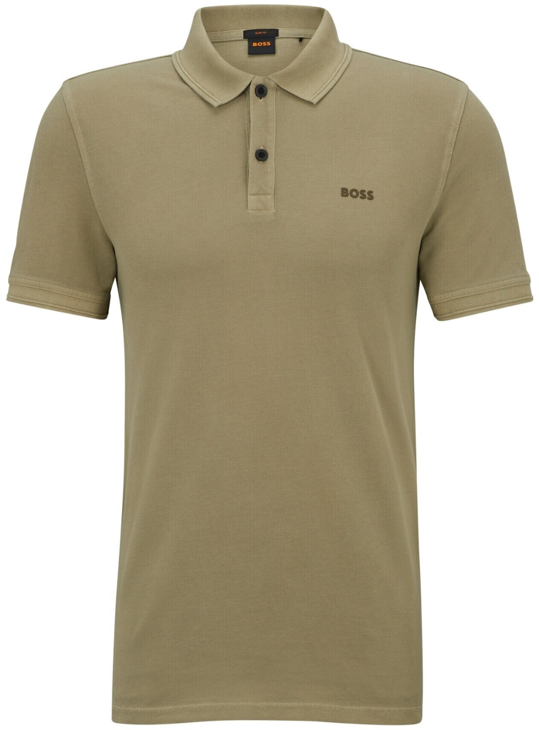 Hugo boss khaki polo shirt discount