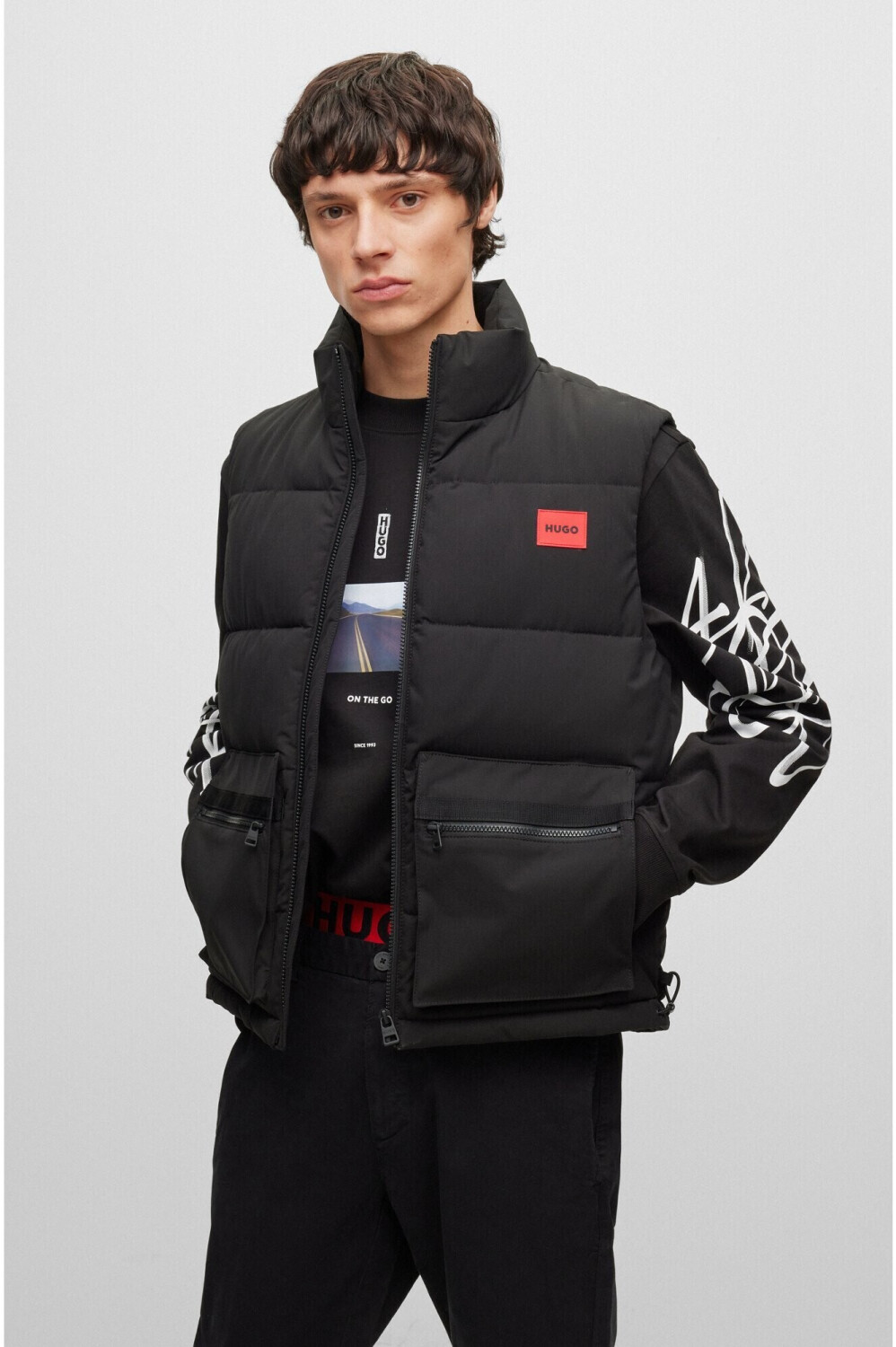 Hugo boss vest jacket sale