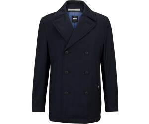 Hugo boss pea coat best sale mens