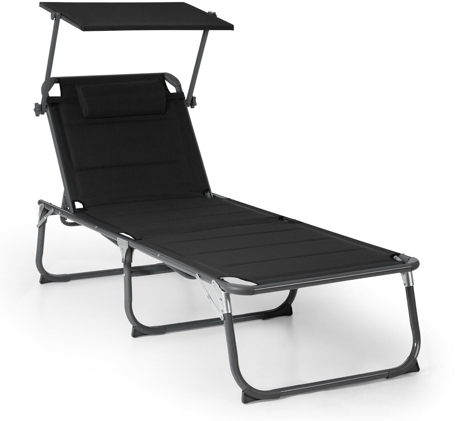 Blumfeldt Sun Lounger NK053 black