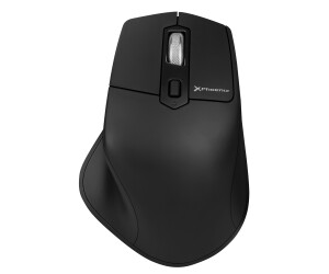 Ratón inalámbrico bluetooth phoenix ergo m2 ergonómico multidispositivo y  batería recargable click silenciosos