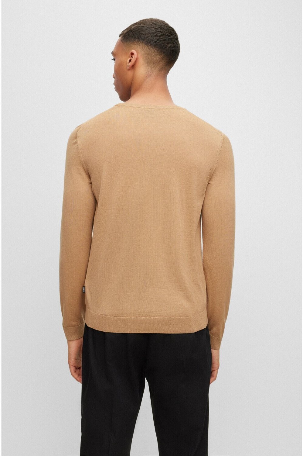Hugo boss best sale beige jumper