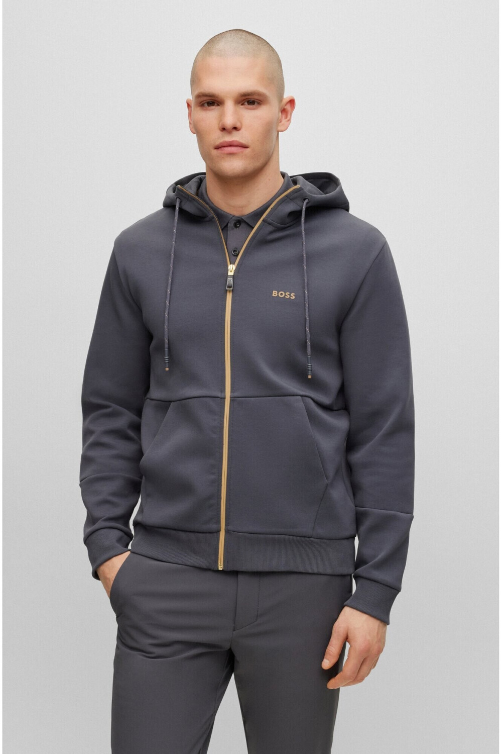 Hugo boss saggy grey online