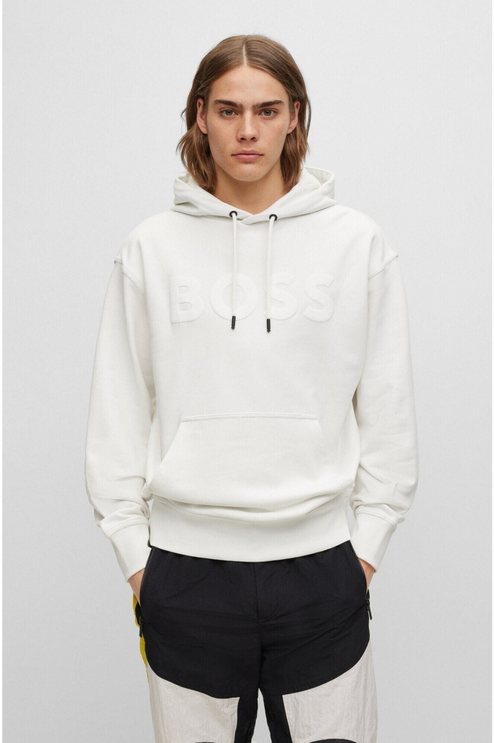 White boss hoodie cheap