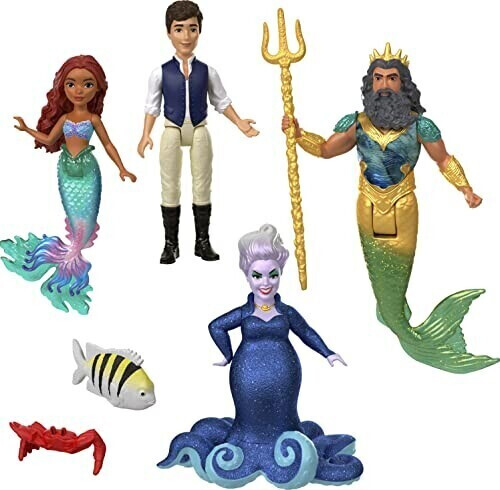 Mattel Disney La Petite Sirène - Coffret les aventures d'Ariel (HLX19)