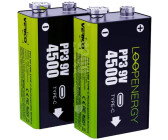 VERICO LoopEnergy AA 2550 Wiederaufladbare USB-C Batterie AA 1,5V 2550mWh  (1700mAh) Li-ION, Schnellladung Via USB-C Anschluss in ca. 2 Stunden, 2er