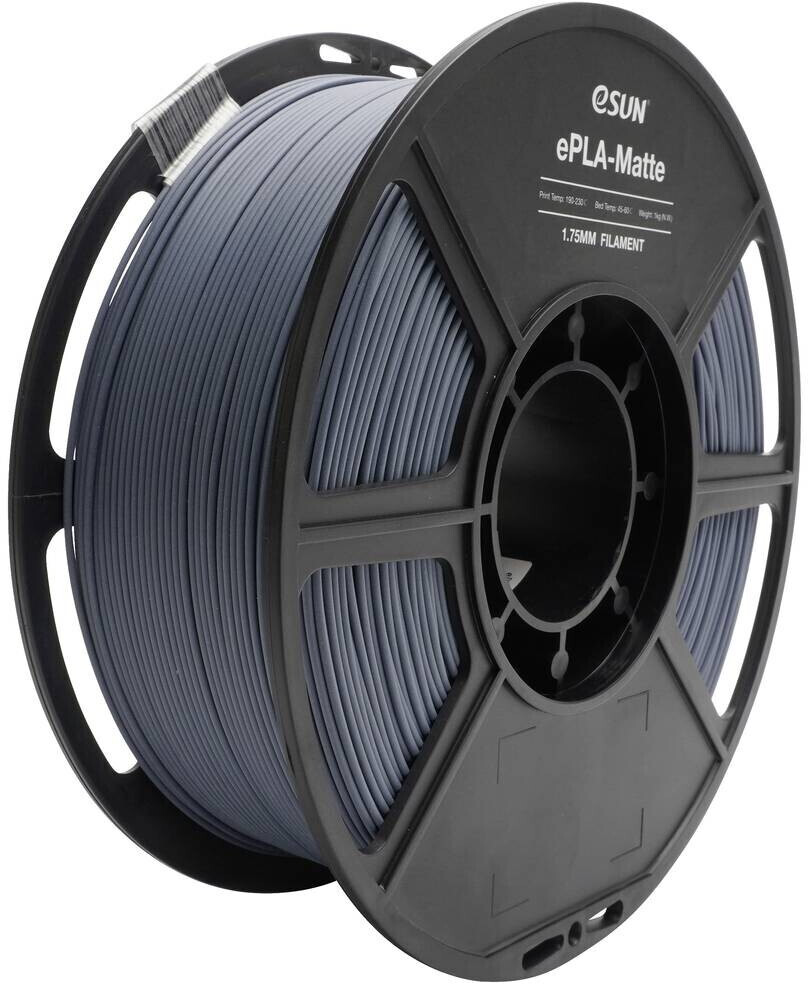 eSun3D ePLA-Matte Grey Filament 1.75mm 1kg